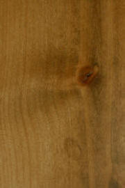 "candlelight" on knotty alder doors