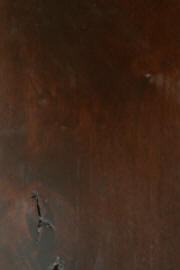 "Coffee Brown" on knotty alder doors