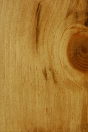 Knotty Pine doors with "Candlelight" finish