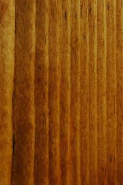 Knotty Pine doors with "Coffee" finish