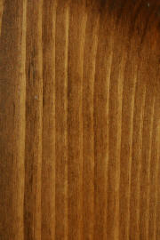 Knotty Pine doors with "Danish Walnut" finish