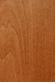 Soft Maple doors with "FC 102 Royal Cherry" finish
