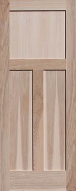 Hickory 3-Panel Clearance Door