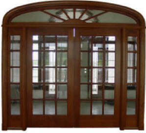 Cherry Doors / Homestead Series w/ dark stain
