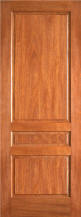 AAW-Series style P-630 3-panel mahogany doors