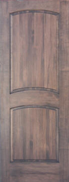 Pine Arch Lockrail 2-panel door in-stock