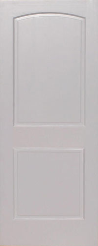 Primed MDF Arch 2-Panel Wood Interior Door