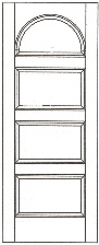 RP-4210 raised panel interior doors