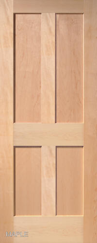 Maple Traditional 4-Panel Interior Door