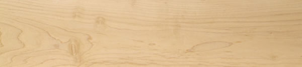 selected white hard maple plain sawn with no finish