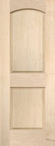 Krosscore #2AC Arch 2-Panel Maple Door