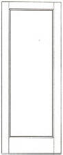 SWFP-1000 flat panel solid wood doors