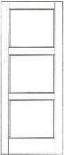 SWFP-3000 flat panel solid wood doors