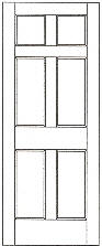 SWFP-6000  flat panel solid wood doors