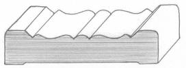 1048 Window and door casing .750" x 3.50"