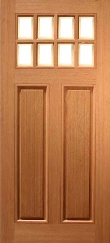 AAW-Series HTC-50 Mahogany Entry Door