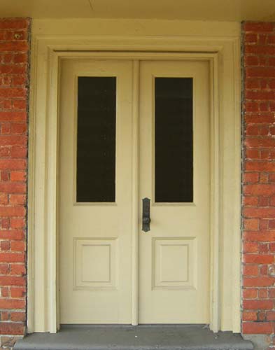 T-1010 Solid Wood Exterior Double Door