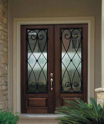 Double Front Doors with Glass | 420 x 500 · 27 kB · jpeg
