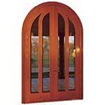 Double Front Doors PC-Series Glass #409a