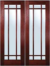TDL 9light Mahogany Doors