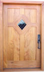 Entry_Doors_DeckerSeries#3031_DiamondWindow_African_Mahog