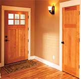Birch Craftsman Style Interior and Exterior Doors