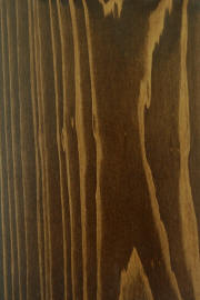Cypress doors with "Danish Walnut" finish