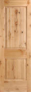 KnottyAlderDoors_2panelVgroove8foot