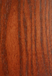 "Master Cherry" on plain red oak doors