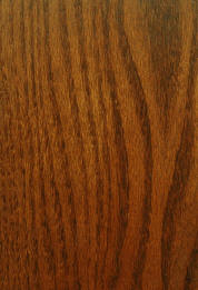 "Old World Mission" on plain red oak doors