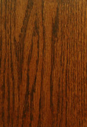 "Boston" on plain red oak doors