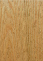 "Natural" on plain red oak doors