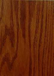 "Santa Fe Mission" on plain red oak doors