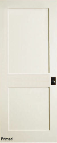 Mission 2-Panel Primed MDF Interior Doors