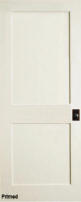 Traditional 2-Panel Interior Door (Primed)