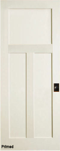 Mission 3 Panel Primed Mdf Interior Doors Homestead Doors