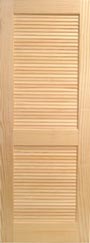 Pine doors Full Louver 