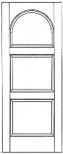 RP-3210 raised panel interior doors