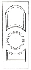 RP-3230 raised panel interior doors