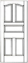 RP-5011 raised panel interior doors