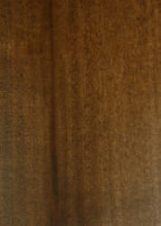 "Danish Walnut" on knotty alder doors