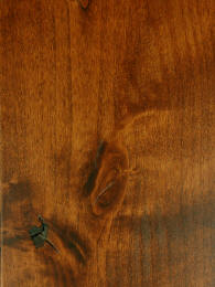 "Michael's Cherry" on knotty alder doors