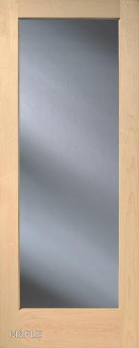 Maple Full View French Interior Door Maple Full View French Interior Door