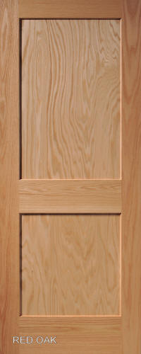 Red Oak Mission 2-Panel Wood Interior Doors Red Oak Mission 2-Panel Wood Interior Doors
