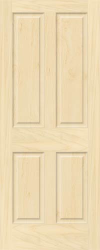Birch 4-Panel Doors