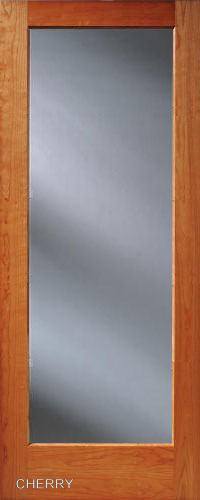 Cherry Full View French Interior Door Cherry Full View French Interior Door
