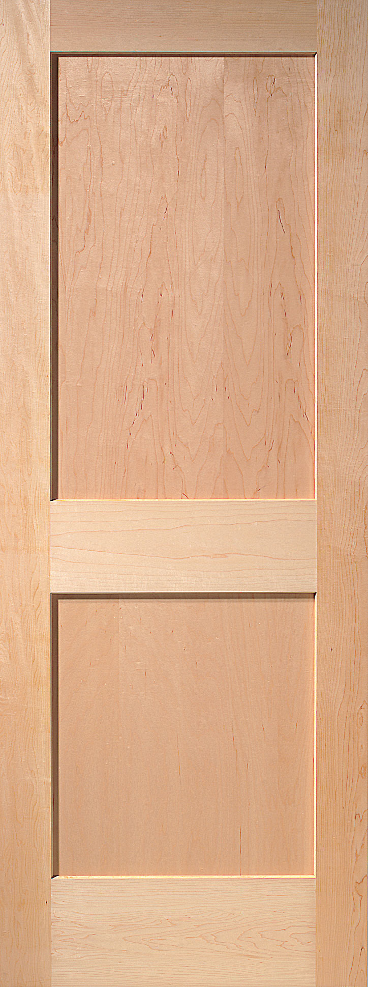 2 Panel Maple Interior Door