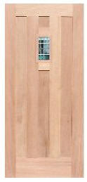 Unfinished Honduras Mahogany Door  