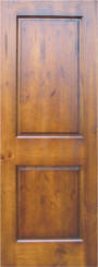 2PanelPrefinished_KnottyPineDoor