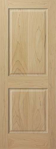 Poplar 2-Panel Wood Interior Door Poplar 2-Panel Wood Interior Door